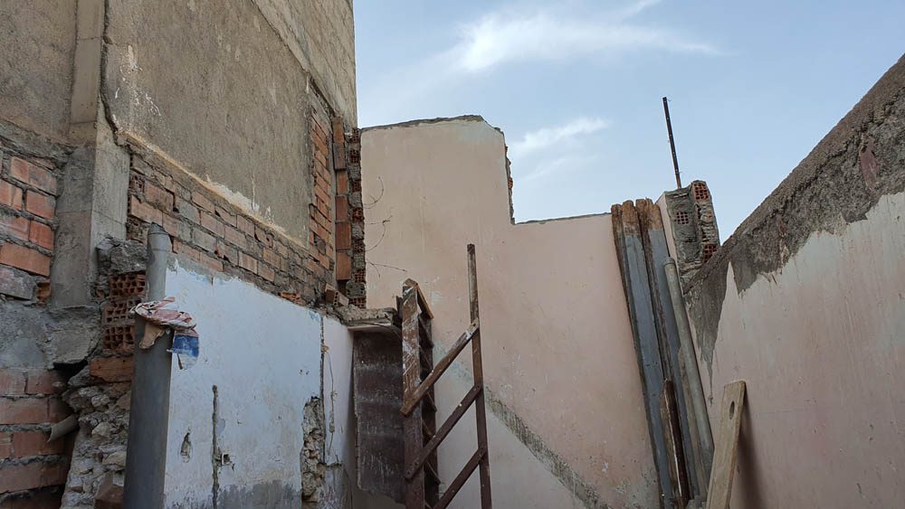 Sustitución de forjado